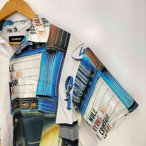 エクストララージ XLARGE LA PHOTO PRINT S/S SHIRT メンズ import:M
