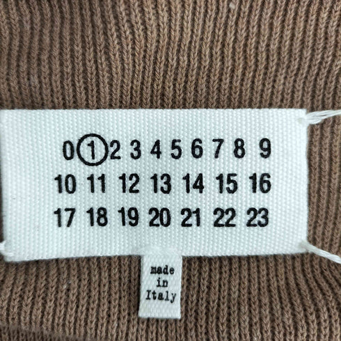 メゾンマルタンマルジェラ Maison Martin Margiela 13aw コットン Uネック 長袖 カーディガン レディース