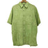 クラフトアンドバロー Croft&Barrow レーヨン100 パイナップル柄 レギュラーカラー S/S シャツ メンズ import:M