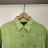 クラフトアンドバロー Croft&Barrow レーヨン100 パイナップル柄 レギュラーカラー S/S シャツ メンズ import:M