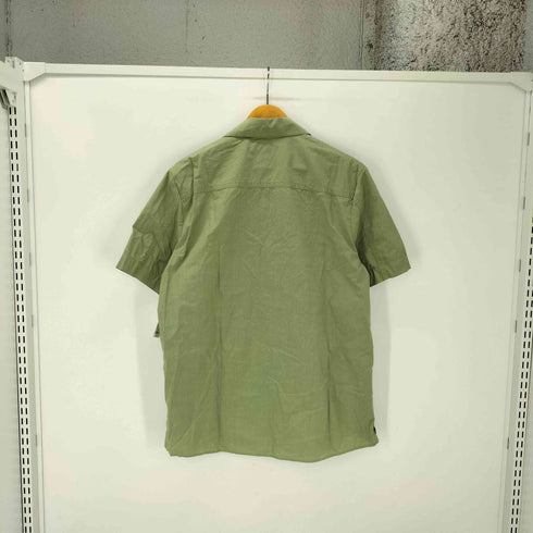 コス COS 開襟オープンカラー コットン S/S シャツ メンズ import:L