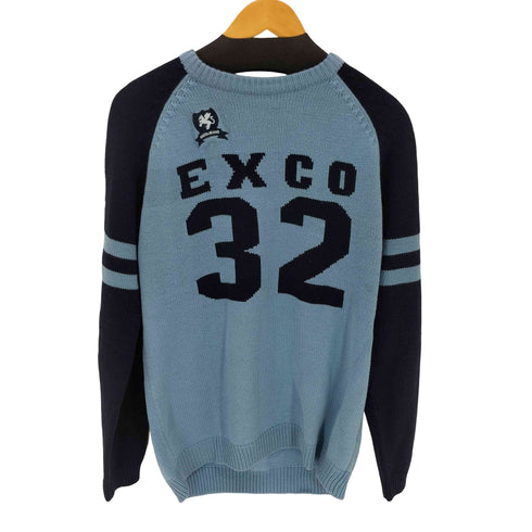 EXCO ナンバリングデザインアクリルニット メンズ JPN:M