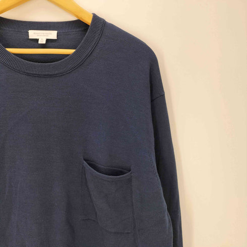 ビューティーアンドユースユナイテッドアローズ BEAUTY & YOUTH UNITED ARROWS BY ウォッシャブル 1ポケット ニット セーター メンズ JPN:XL