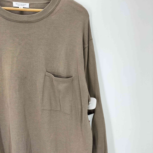 ビューティーアンドユースユナイテッドアローズ BEAUTY & YOUTH UNITED ARROWS BY ウォッシャブル 1ポケット ニット セーター メンズ JPN:XL