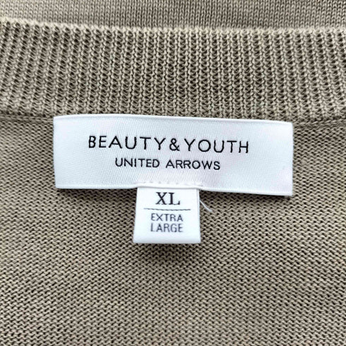 ビューティーアンドユースユナイテッドアローズ BEAUTY & YOUTH UNITED ARROWS BY ウォッシャブル 1ポケット ニット セーター メンズ JPN:XL