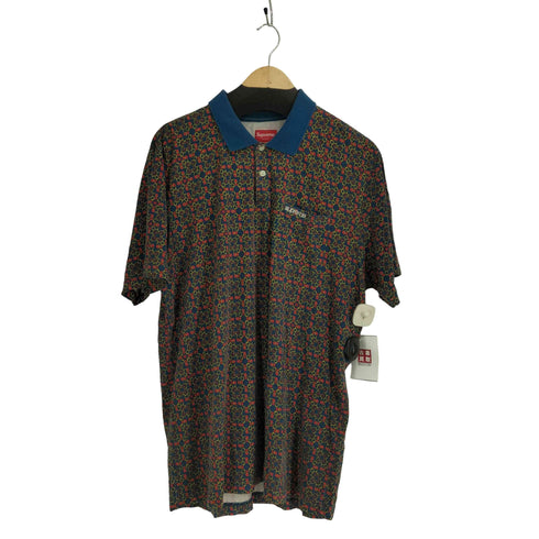 シュプリーム Supreme 18SS BRIDLE PRINT POLO メンズ import:L