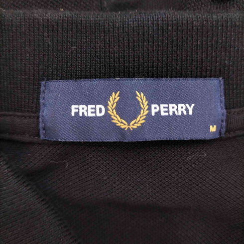 フレッドペリー FRED PERRY ロゴ刺繍 S/S ポロシャツ メンズ import:M