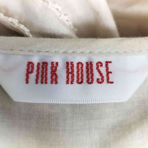 ピンクハウス PINK HOUSE 23AW フリル使いローンブラウス レディース