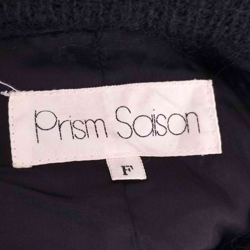 Prism Saison ウールナイロン花柄カーディガン レディース FREE