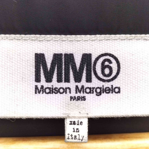エムエムシックスメゾンマルジェラ MM6 Maison Margiela フェイクレザー ダウンジャケット レディース import:M