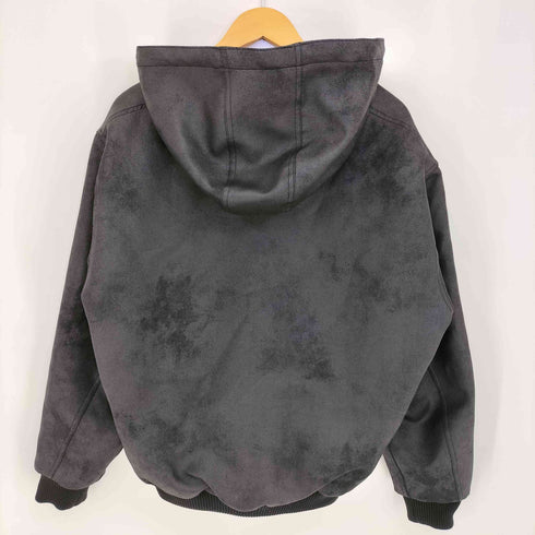 ファッキンオーサム FUCKING AWESOME 26ss Faux Leather Hooded Jacket メンズ import:M