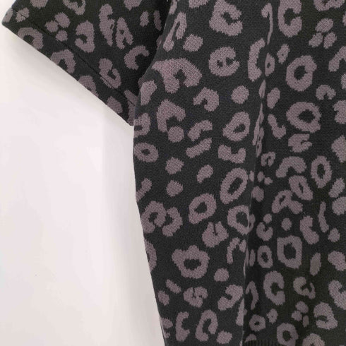 ファッキンオーサム FUCKING AWESOME 26ss FA Leopard Knit Polo メンズ import:L
