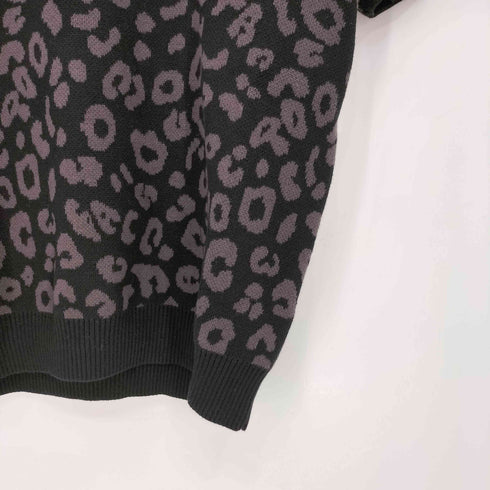 ファッキンオーサム FUCKING AWESOME 26ss FA Leopard Knit Polo メンズ import:L