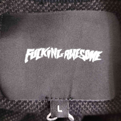 ファッキンオーサム FUCKING AWESOME 26ss FA Leopard Knit Polo メンズ import:L