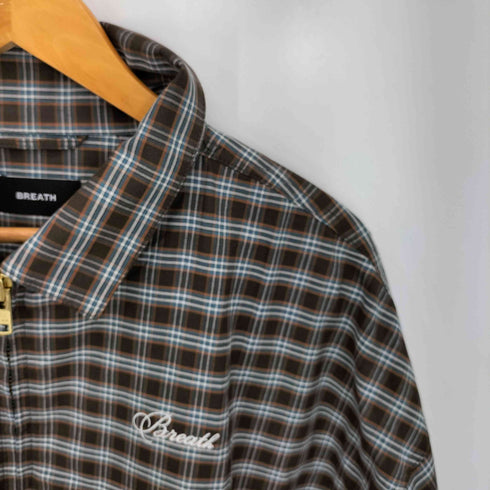 ブレス BREATH 26ss SCRIPT LOGO CHECK PIPNG JACKET メンズ JPN:M