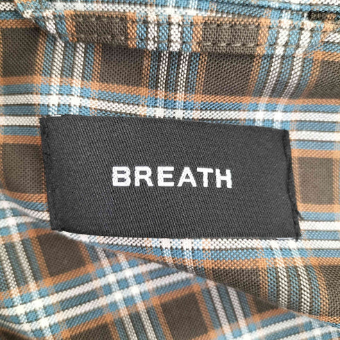 ブレス BREATH 26ss SCRIPT LOGO CHECK PIPNG JACKET メンズ JPN:M