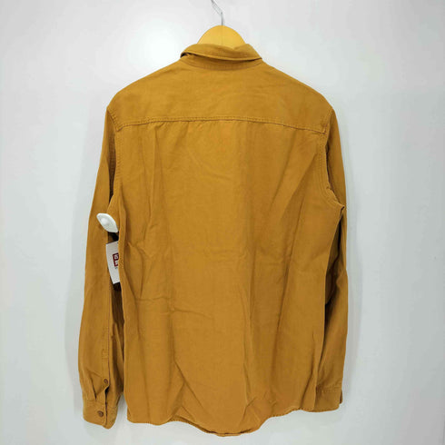 コス COS コットンツイル ボタンダウン ワーク シャツ メンズ import:L