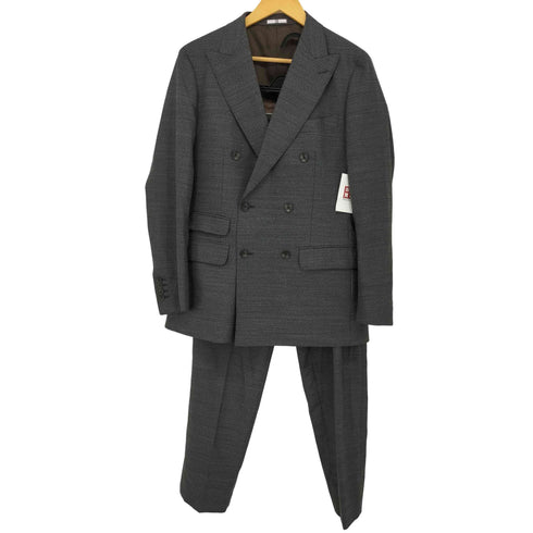 スーツセレクト SUIT SELECT 6釦2掛けダブルスーツ 2タック セットアップ メンズ A7