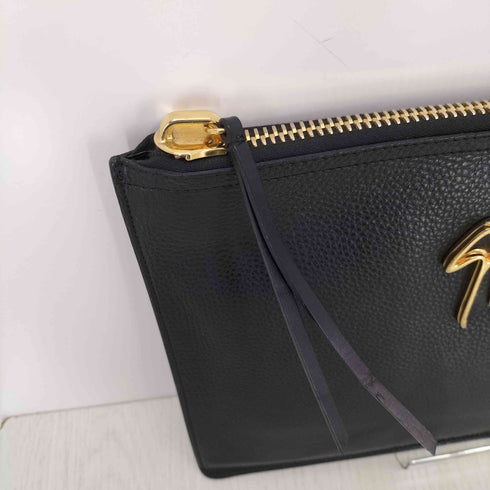 ジュゼッペザノッティデザイン GIUSEPPE ZANOTTI DESIGN シボ革 レザークラッチバッグ メンズ