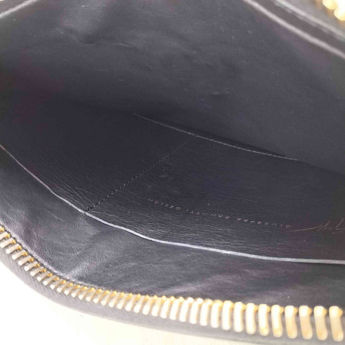 ジュゼッペザノッティデザイン GIUSEPPE ZANOTTI DESIGN シボ革 レザークラッチバッグ メンズ