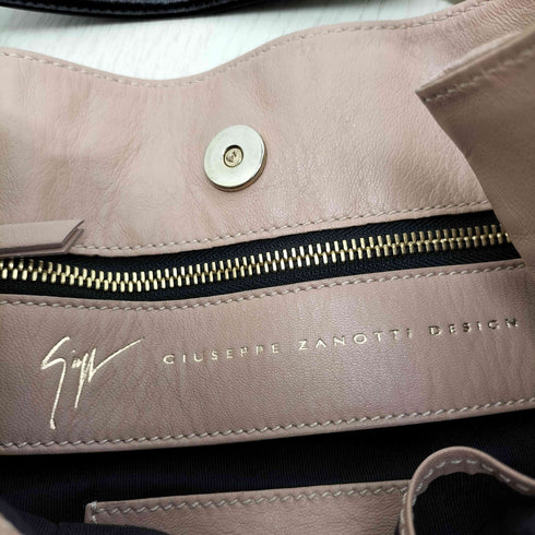 ジュゼッペザノッティデザイン GIUSEPPE ZANOTTI DESIGN レザー切替 2WAYスタッズトートバッグ メンズ