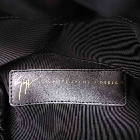 ジュゼッペザノッティデザイン GIUSEPPE ZANOTTI DESIGN カモ柄 レザースタッズナップザック メンズ