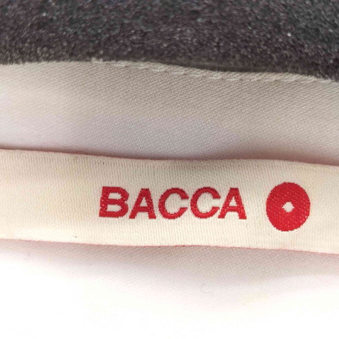 バッカ BACCA コットンモールスキン クルーネックマキシワンピース レディース 36