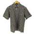 バーバリーブラックレーベル BURBERRY BLACK LABEL ダイヤチェック 半袖 BDシャツ メンズ JPN:3
