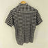 バーバリーブラックレーベル BURBERRY BLACK LABEL ダイヤチェック 半袖 BDシャツ メンズ JPN:3