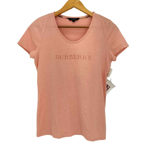 バーバリーロンドン BURBERRY LONDON Y2K ロゴプリント Tシャツ レディース JPN:1