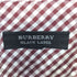バーバリーブラックレーベル BURBERRY BLACK LABEL ロゴ 刺繍入り チェック柄 半袖 BDシャツ メンズ JPN:3
