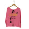 スカルプター SCULPTOR フロント ビジュー プリント クルーネックTシャツ Y2K レディース M