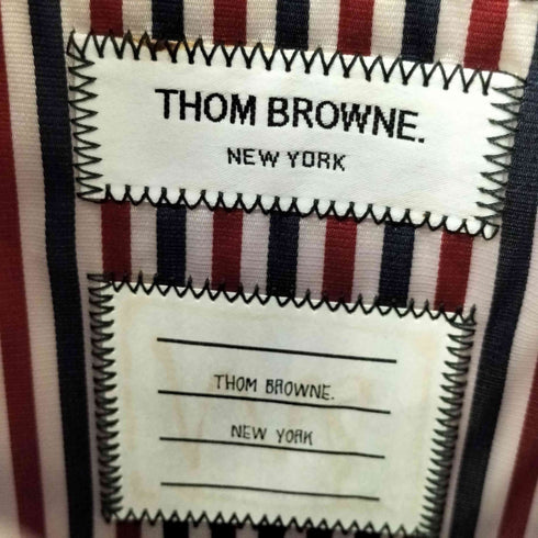 トムブラウン THOM BROWNE フロントジップ トートバッグ メンズ