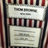 トムブラウン THOM BROWNE フロントジップ トートバッグ メンズ