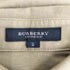 バーバリーロンドン BURBERRY LONDON 袖 襟 裏地チェック ロゴ刺繍 フロントプリーツ ポロシャツ レディース JPN:2