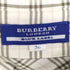 バーバリーブルーレーベル BURBERRY BLUE LABEL ロゴ刺繍 ノバチェック 七分袖 シャツ レディース 36