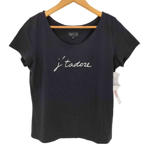 アニエスベー agnes b. PARIS J’tadore プリント Tシャツ レディース 3