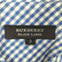 バーバリーブラックレーベル BURBERRY BLACK LABEL ロゴ 刺繍入り 半袖 BDシャツ メンズ JPN:3