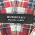 バーバリーブラックレーベル BURBERRY BLACK LABEL ロゴ刺繍 パッチワークチェック 半袖 BDシャツ メンズ JPN:3