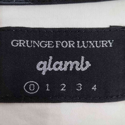 グラム glamb キャラクタープリント 5部 クルーネックTシャツ レディース JPN:0