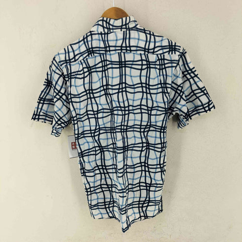 バーバリーブラックレーベル BURBERRY BLACK LABEL チェック柄 半袖 シャツ メンズ JPN:2