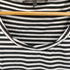 マックスマーラウィークエンド MAX MARA WEEKEND 蝶 パピヨン ラインストーン ボーダー Tシャツ レディース import:M