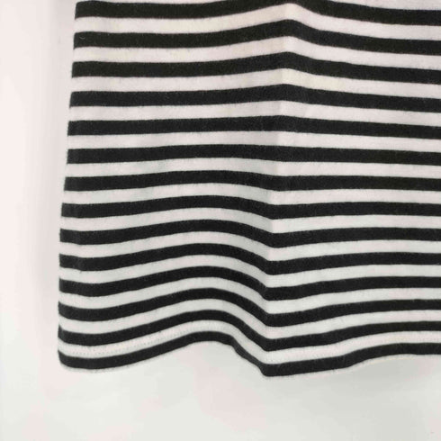 マックスマーラウィークエンド MAX MARA WEEKEND 蝶 パピヨン ラインストーン ボーダー Tシャツ レディース import:M