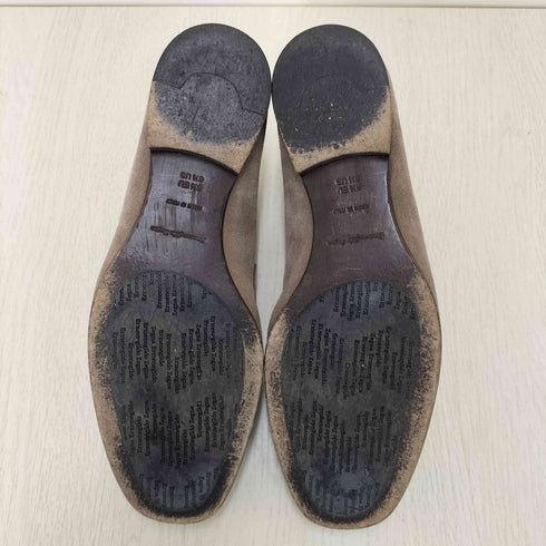 エルメネジルドゼニア Ermenegildo Zegna スエード ビットローファー メンズ US:6.5