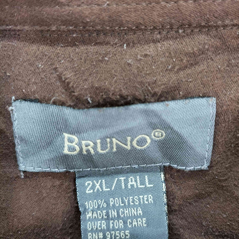 ブルーノ BRUNO ロングスリーブシャツ メンズ 2XL
