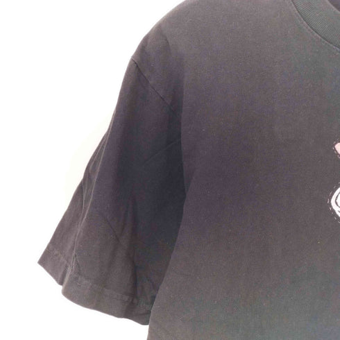 No Free Coffee プリントクルーネックTシャツ メンズ