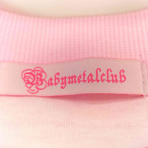BABYMETALELUB Vネック プリントオフショルダーTシャツ Y2K レディース