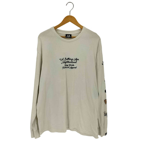 アベイシングエイプ A BATHING APE BAPE NBHD L/S TEE メンズ 2XL