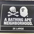 アベイシングエイプ A BATHING APE BAPE NBHD L/S TEE メンズ 2XL