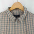 バーバリーブラックレーベル BURBERRY BLACK LABEL ノバチェック ジップアップ 半袖 シャツ メンズ JPN:2